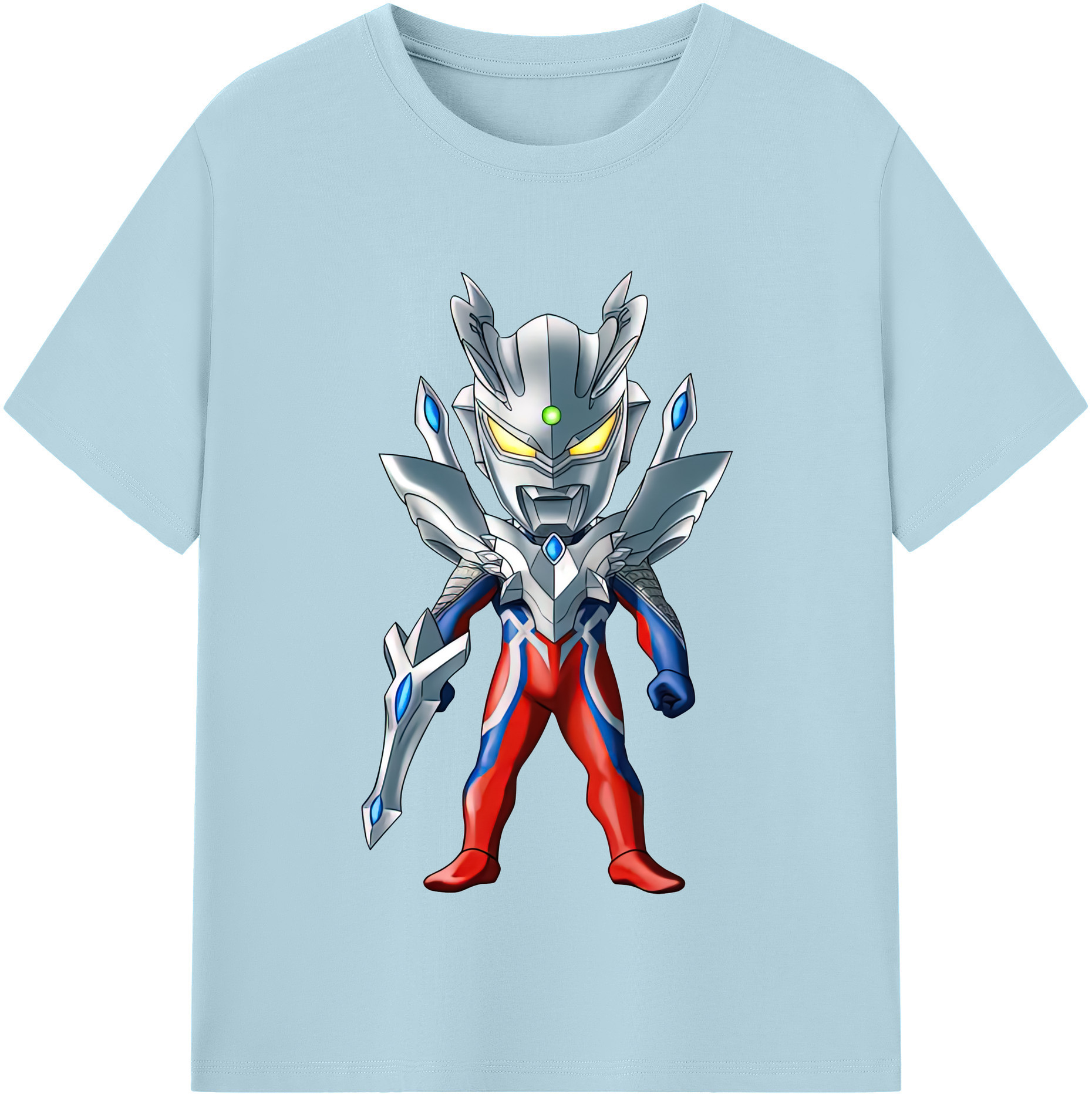 （画像用） ウルトラマン Ultraman 綿100％半袖Tシャツ（フロントプリント）